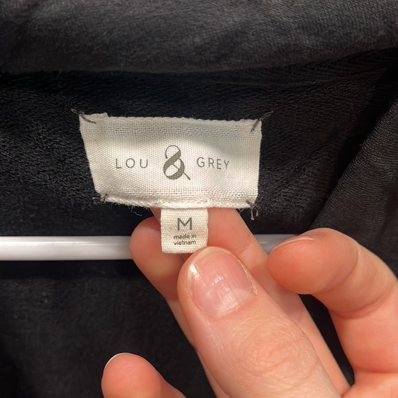 Lou & Grey medium  long sleeve sweater scoop neck - Picture 4 of 6